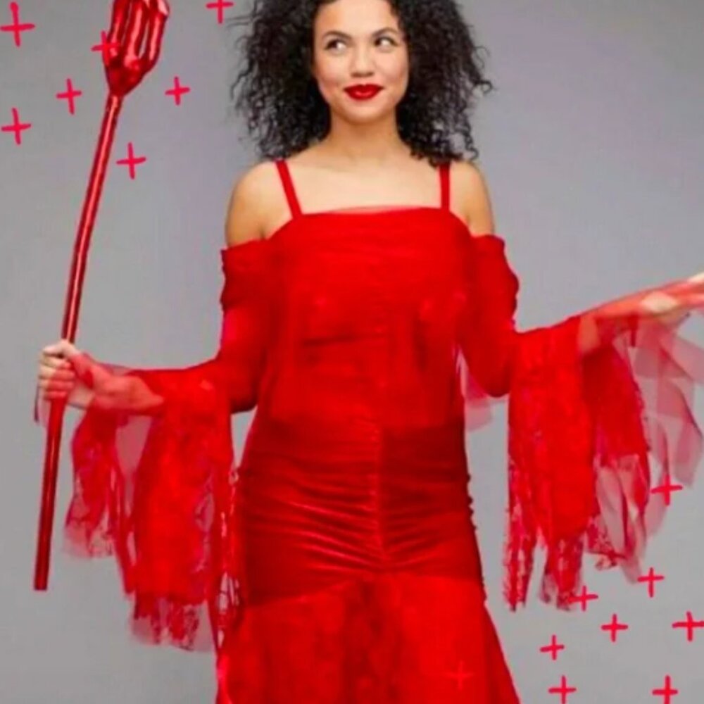Chasing Fireflies RED DEVIL Adult Costume (Matching Kids costume sold separately